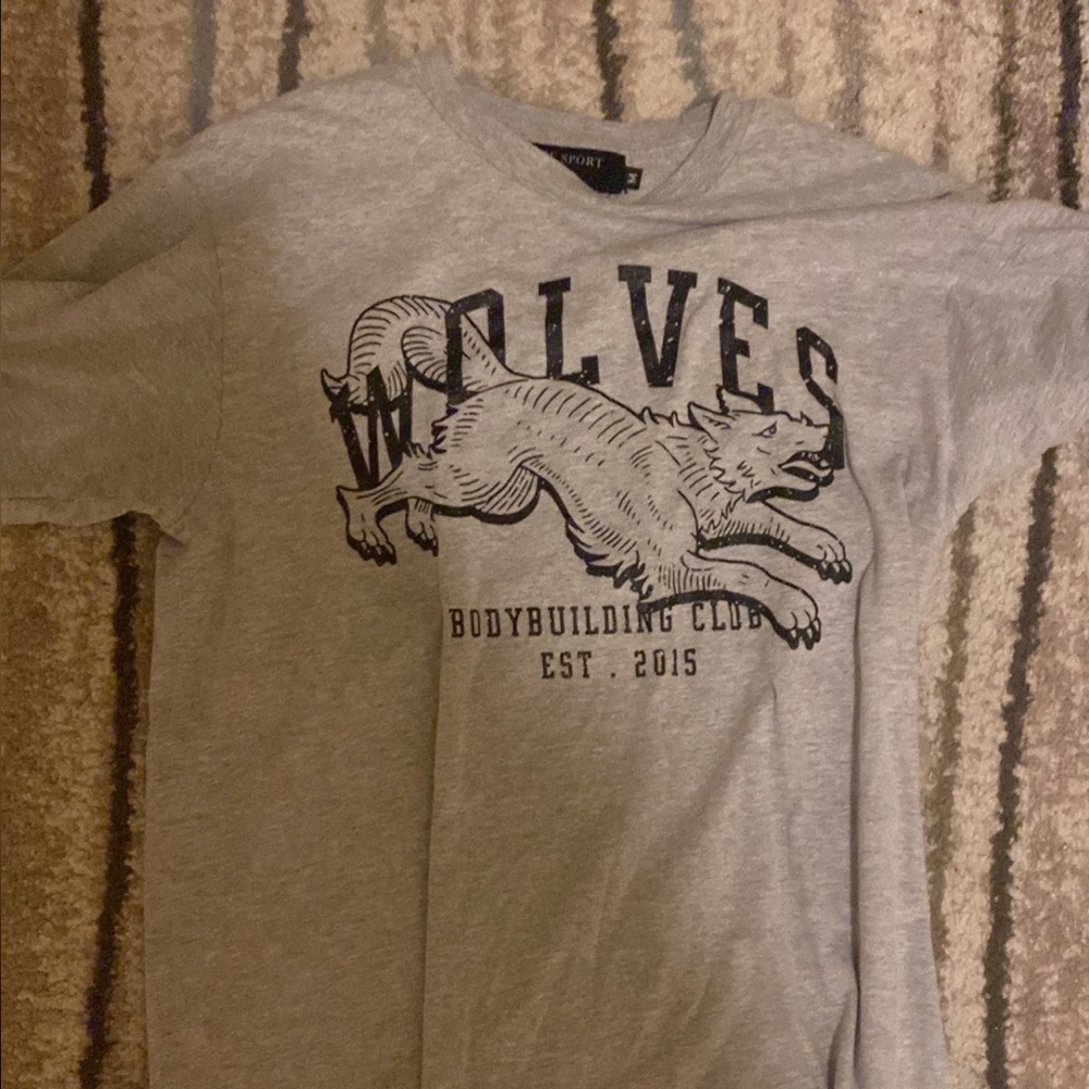 Darc Sport Men's Wolves Bodybuilding Club Tee